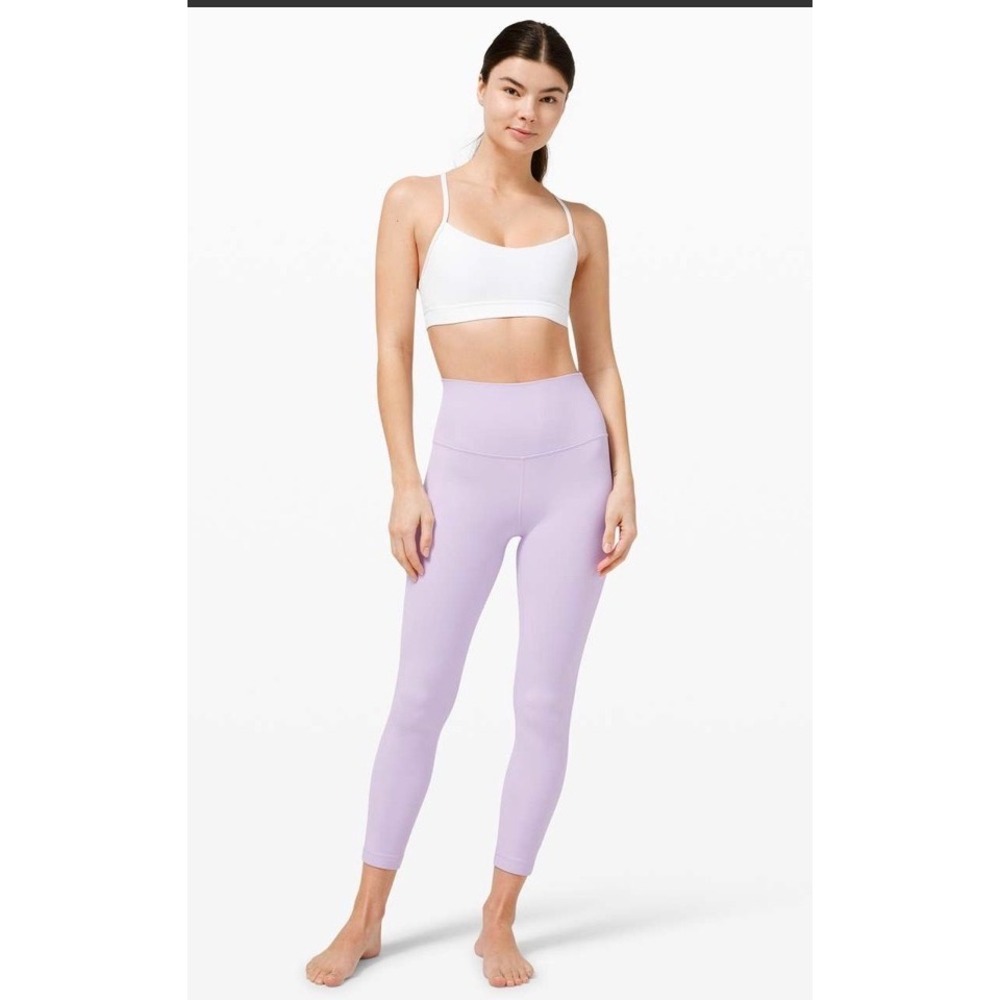 Lululemon Align High-Rise Pant 25 lavender dew Nulu Leggings‎ Size 8